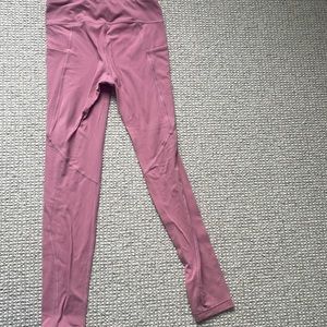 Athleta, Pink Pocket leggings, XL youth